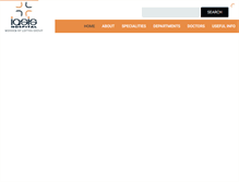 Tablet Screenshot of iasishospital.com